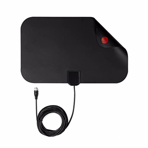 Exceart Antenna 25Db 1080P Hdtv Indoor Digital Amplified Tv Antennas 80 Miles Range With Amplifier Tv Signals For Free Local Channels #TOP5