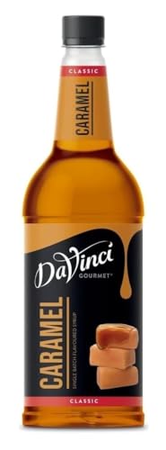 DaVinci Gourmet Caramel 1L (1000ML) Syrup for Coffee & Drinks