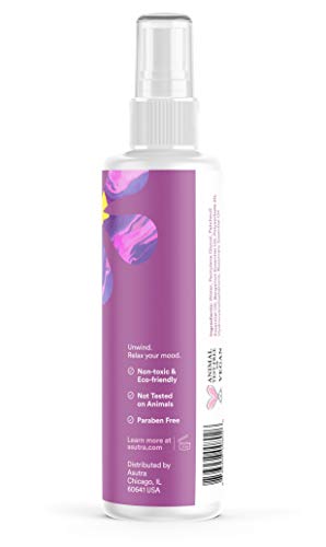 ASUTRA Patchouli & Bergamot Essential Oil Blend, Multi-Use Aromatherapy Spray, 4 fl oz | for Face, Body, Rooms, & Linens | Car, Fabric, and Bathroom Freshener | Relieves Stress & Anxiety | Breathe Easy & Melt Tension Away - Thumbnail 3