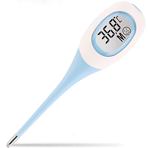 Digital Body Thermometer, Fast Reading Basal Thermometer, Body Thermometer Celsius and Fahrenheit Switchable,Underarm
