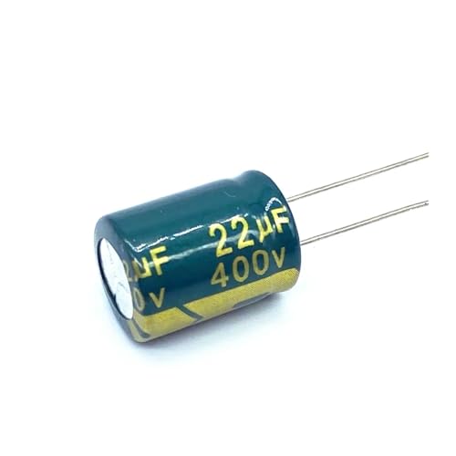 Condensateur aluminium 400V 22uF haute fréquence pour réparation électronique