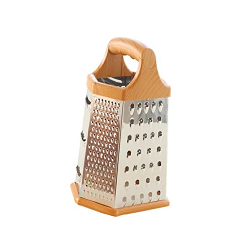 Rallador multifuncional de acero inoxidable de seis caras miniatura 1