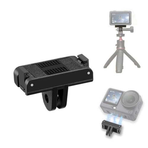 Image of Yantralay Magnetic Quick Release Base Mount for D JI Os mo Action 6 & Os mo Nano | Dual-Lock Snap Base Adapter for Tripod | Os mo Action 6 Accessories