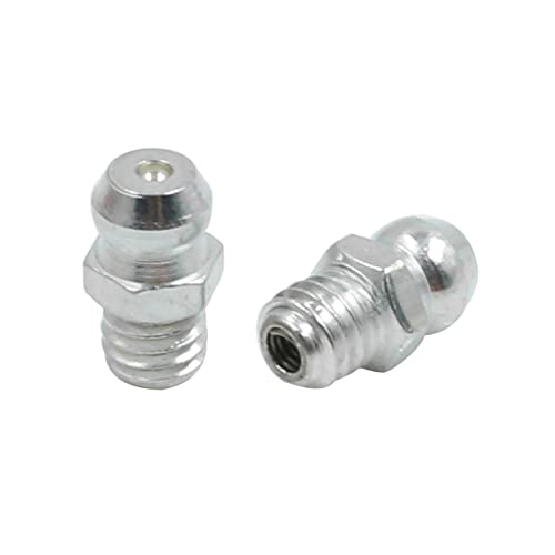Raccords de graisse hydrauliques M6 90° coudés en zinc pour lubrification mécanique