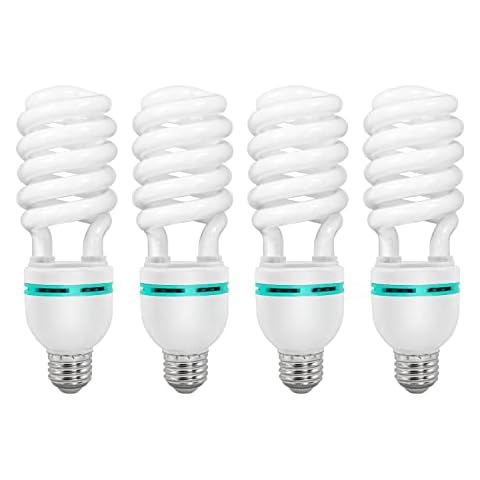 LimoStudio CFL 45W Pure White Bulb for Photography and Video Lighting Cover