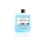 SULLMAR Nail Brush Cleaner 40ml Cleaner Efficient Nail Cleaner for Acrylic Nails Professional Brush Cleaner for acrylic Clean and Maintain Your Nail Brushes with Cleaning Solution