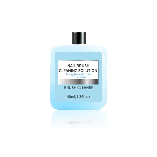 SULLMAR Nail Art Brush Cleaner & Restorer Quickly Clean Acrylic Nail Brush Cleaner Preserver for Any...