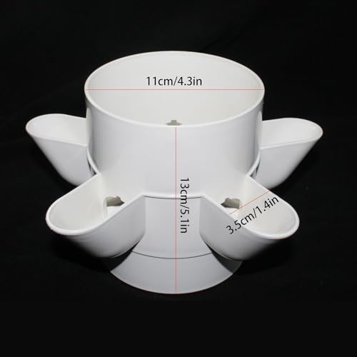 YUDNLIB Hydroponics Growing System kit, 30 Pods Vertical Hydroponic Tower for Smart Indoor Home Gardening Lovers Hydroponic Germination Kit