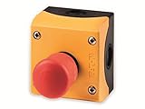 eaton tastergehäuse 3 fach Ean 4015082165253 Eaton 216525 not-Halt/aus-Taste, D = 38 mm, Zugentriegelt, unbeleuchtet, 1 Öffner, 1 Schließer, Aufbau