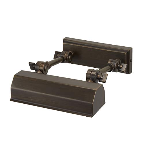 Image of Single Bulb Adjustable Joints Directional Picture Light - Dark Bronze - LED E14 40W Bulb