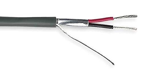 C0437A.41.10 - Multiconductor Unshielded Cable, Grey, 2 Conductor, 16 AWG, 1000 ft, 304.8 m