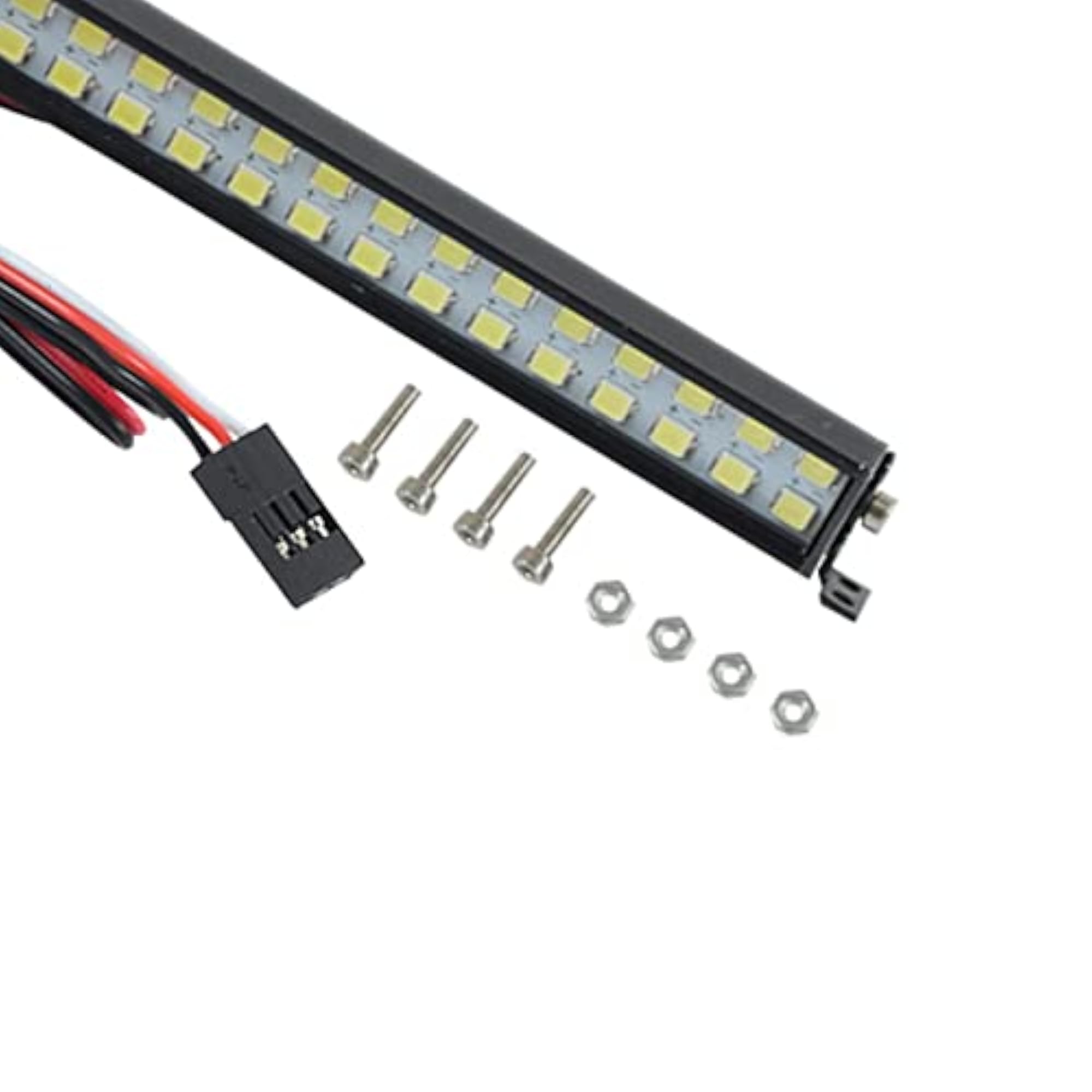 Bright LED Light Bar Roof Lamp for SCX10 D90 1/10 Scale RC Crawler