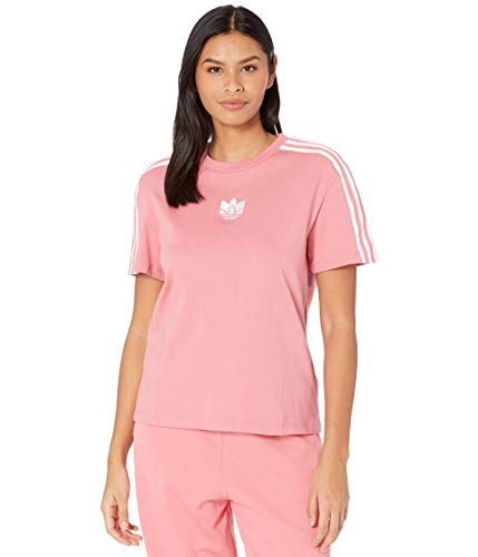 T-shirt ample adidas 3D trèfle : haut oversize streetwear en coton confortable pour homme et femme