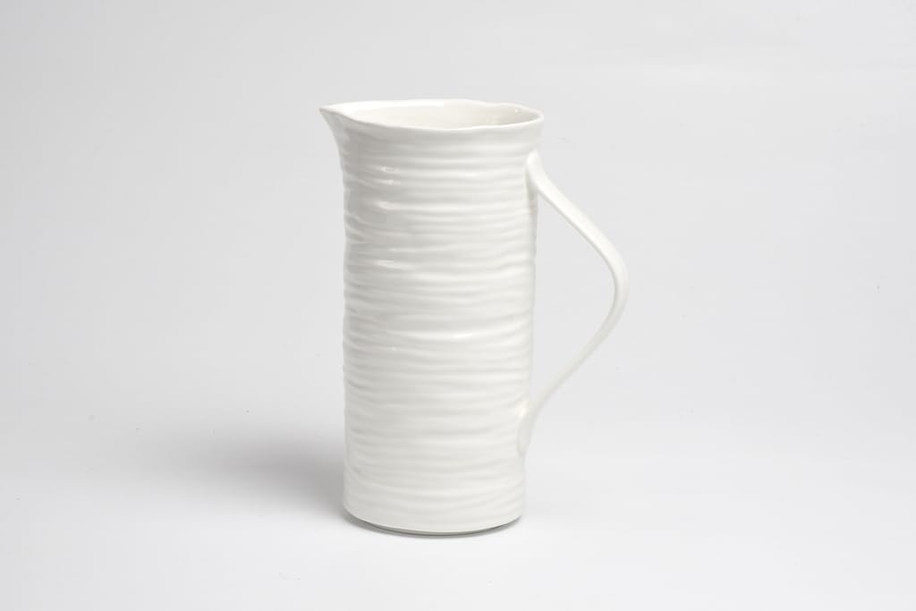 Pampa Bay Le Blanc Pitcher, 7.25" x 4.5" x 9.5"