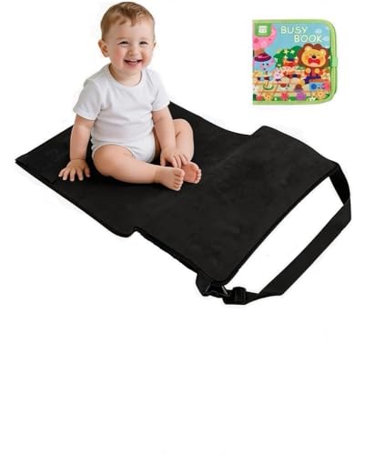 Toddler Airplane Bed with Cloth Book and Footrest