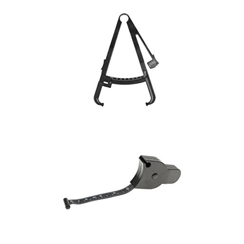 Accurate Body Fat Caliper and BMI Tape Measure for Easy Health Measurement Anywhere - Women Men Fitness Health Diet Slim Beauty Monitor