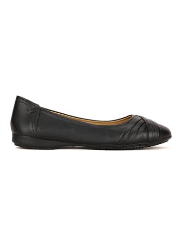 Image of Bata Comfit Womens Pleated Ballerina E Ballet Flat