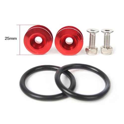 Attaches rapides vertes pour pare-chocs et coffres auto - 5