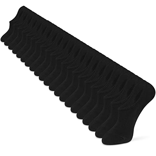 Image of IDEGG No Show Socks Women 10 Pairs Low Cut Anti-Slid Novelty Athletic Casual Invisible Liner Socks