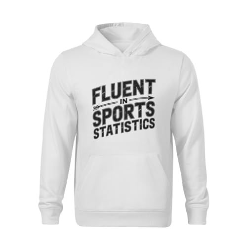 Kids Sports Analyst Fluent In Sports Statistics Boys Girls Lightweight Kangaroo Pocket Fleece Hoodies2