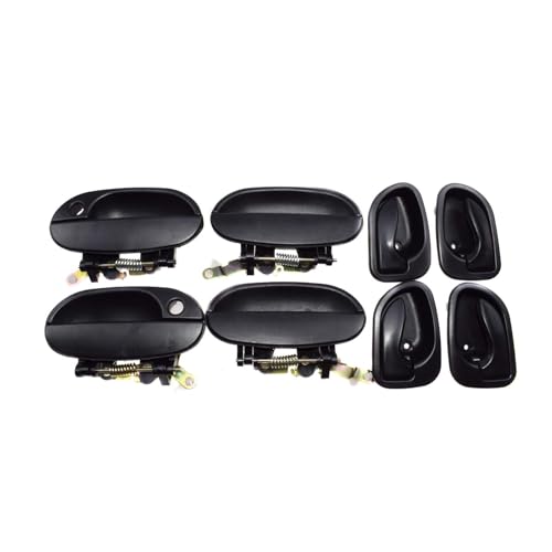 Poignées de porte Hyundai Accent cassées ? Lot de 8 poignées intérieures et extérieures de rechange