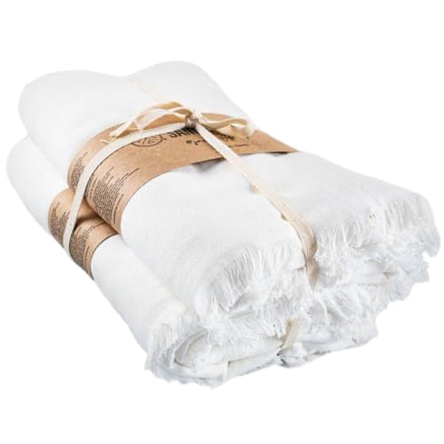 Sand Cloud Turkish Bath Towels for Bathroom - Extra Large, 2 Pack