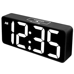 Dream Sky Large Digital Alarm Clock Big Numbers for Seniors & Visually Impaired, 9 Inches Electric