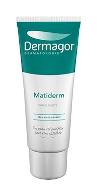 Dermagor Matiderm - Crema matificante y seborreguladora (40 ml)