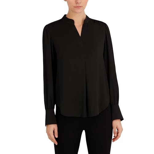 Col en V femme Anne Klein mettant en valeur le décolleté avec élégance