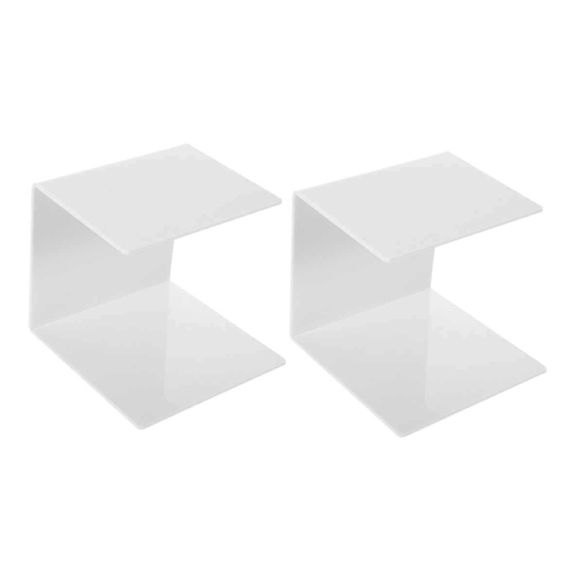 Operitacx 8 Piezas Soporte para Extensiones de Pestañas Blanco de Plástico
