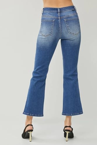 SALT TREE Risen Jeans - High Rise Bootcut Jeans - RDP56182