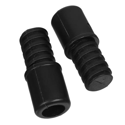 SEWOART 2Pcs Broom Handle Connector Ergonomic Mop Handle Grip Replacement for Dustpan Rod Durable End Cap for Household Cleaning Tasks Fits Rods