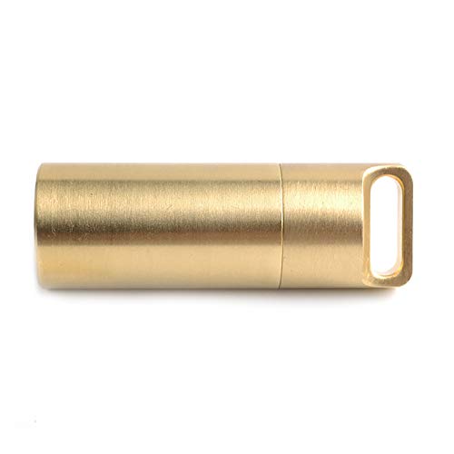 Porta-comprimidos de chaveiro, caixa de comprimidos impermeável chaveiro estojo de comprimidos portá