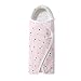 Petyoung - Coperta unisex per neonato con motivo a cartoni animati, con funzione di protezione della testa, per bambini da 0 a 6 mesi