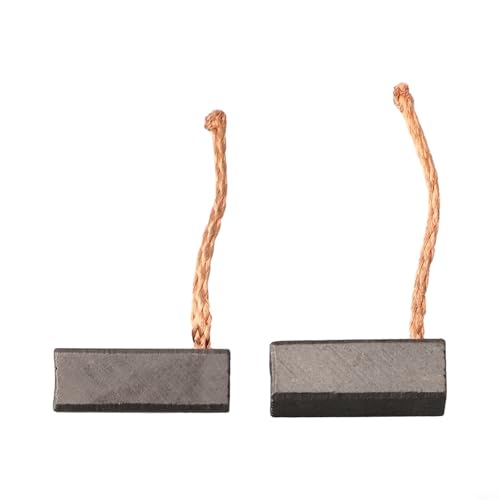 2pcs Escobillas de carbono para motor eléctrico Kit de rendimiento de conmutación de repuesto