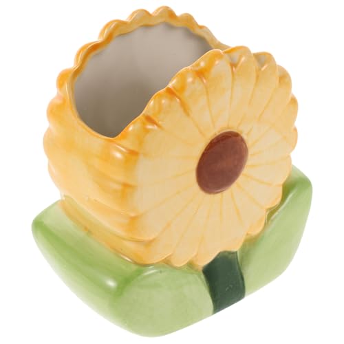 Pot à stylos tournesol déco triez vos pinceaux facilement