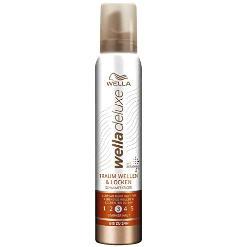 Mousse coiffante Wella Deluxe pour sculpter vos boucles du matin jusqu'au soir
