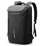 MARK RYDEN Business Backpack for Men, Waterproof High Tech Backpack with Sport Car Shape Design and USB Charging Port, Travel Laptop Backpack Fits 17.3 Inch Notebook (YKK-2 Pockets)