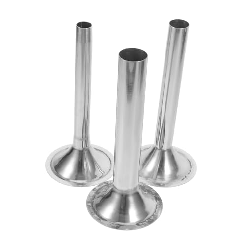 TOPPERFUN 3 Piezas De Accesorios Para De Picadora De Carne Piezas Para Embutidora De Salchichas Tubos Para Embutidora De Carne Tubo De Llenado De Salchichas Suministros Para Hacer