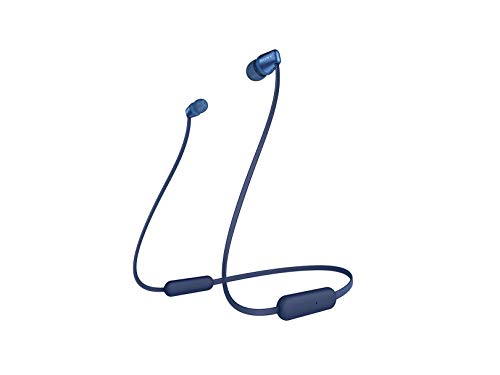 Sony Wi-C310 Wireless In-Ear Headset/Headphones With Mic For Phone Call, Blue, Model Number: Wi-C310/L #TOP2