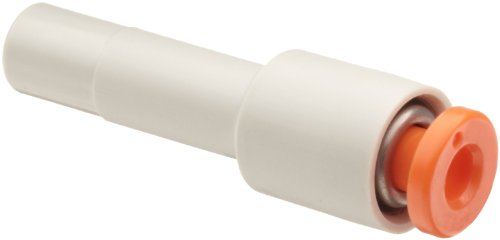 Smc Kq2R01-07A Pbt Push-To-Connect Tube Fitting, Plug-In Reducer, 1/8" Tube Od X 1/4" Fitting Size (Pack Of 10) #TOP7