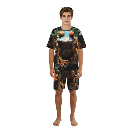 Pyjama doux et respirant coloré : ensemble confortable pour la relaxation
