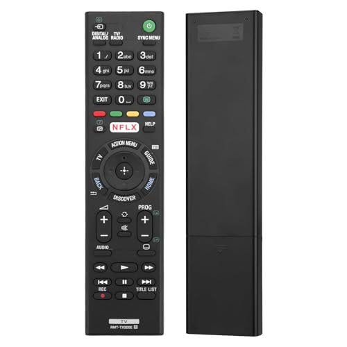 Fernbedienung Ersatz Sony RMT-TX200E Ersatz Sony Bravia Universalfernbedienung Kompatibel mit KD-49XD7004 KD-55XD7005 KD-65XD750