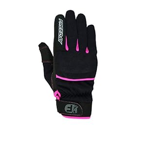 FREEDAY Motorhandschoenen voor de zomer voor dames, zwart/roze, motorhandschoenen voor de zomer, rood/zwart, CE-getest…