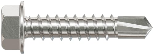 Tornillo autorroscante #12 x 1 pulg, 100 unidades miniatura 1