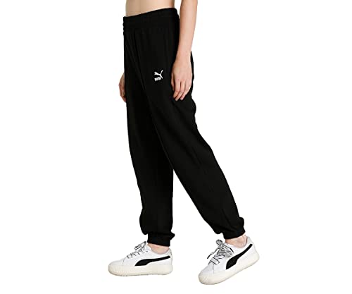 Image of Puma Women's Relaxed Fit Mid Rise Track Pant
