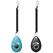 Dog Training Clicker with Sring Wrist and Keyring - Pet Dog Training Clickers for Puppy, Cat, Potty, Bird, Horse, Pet, Trainer Training Tools, Behavior Aids