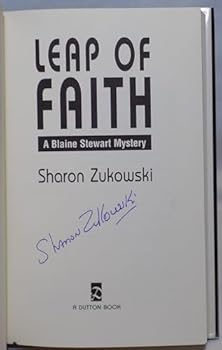 Hardcover Leap of Faith (Blaine Stewart Mystery) Book