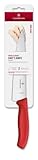 Victorinox Swiss Classic, Professional Carving Knife, Extra Sharp Blade, Straight Grind, 19 cm, Plastic Handle, Stainless Steel, Red - Image 2