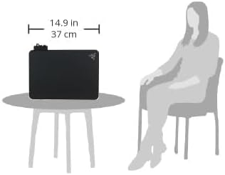 Razer Firefly V2 Micro Texture Gaming Mouse Mat with RGB Illuminated Chroma